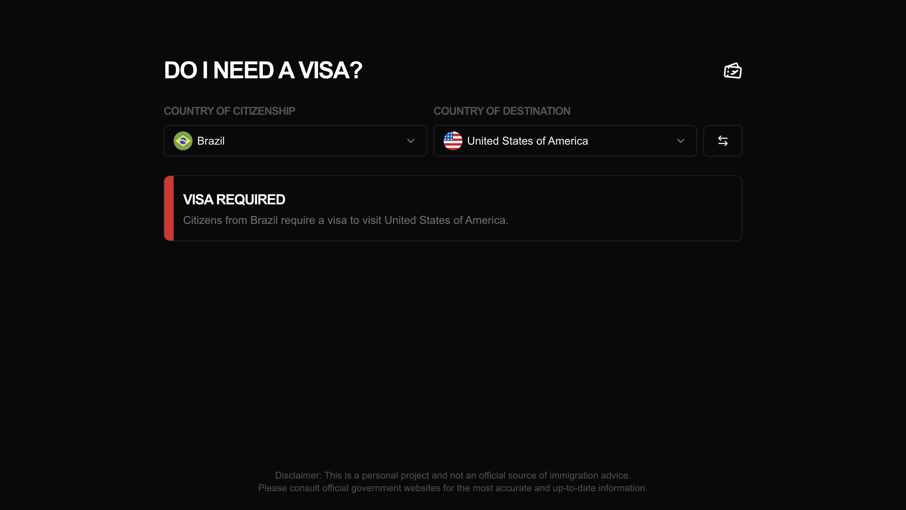 Do I Need a Visa?